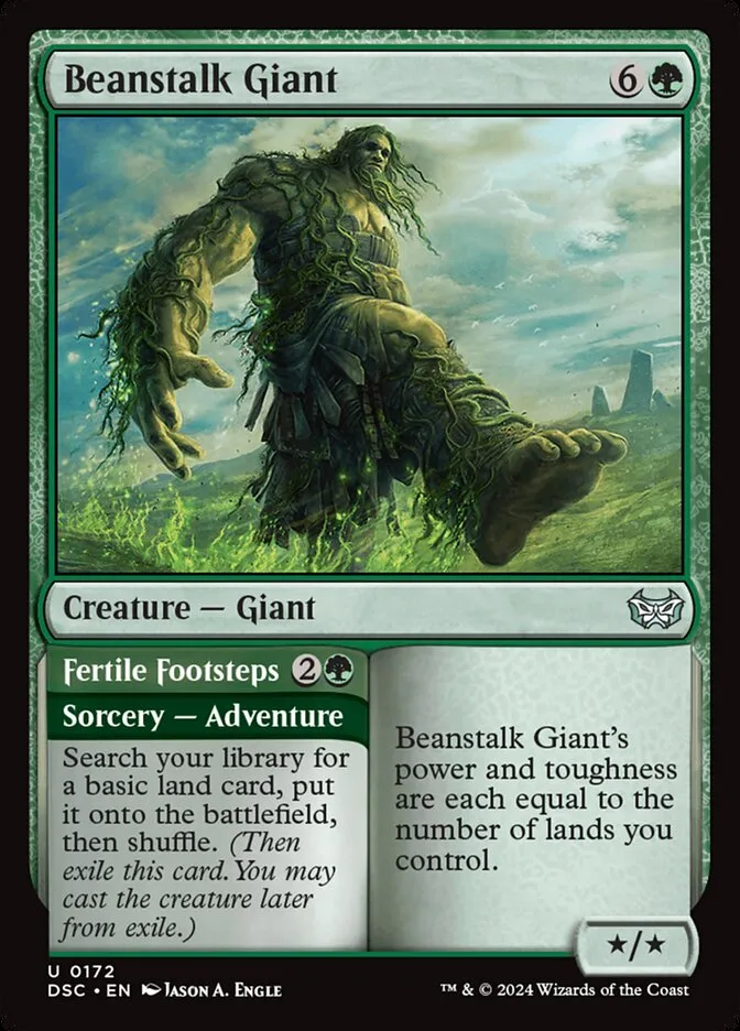 Beanstalk Giant // Fertile Footsteps Front Face