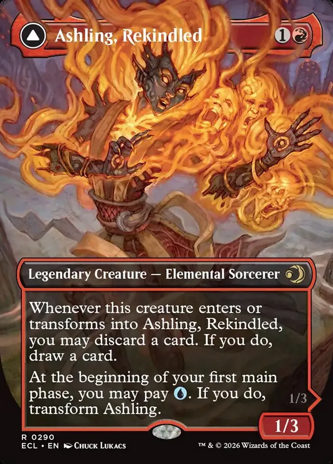 Ashling, Rekindled // Ashling, Rimebound Front Face