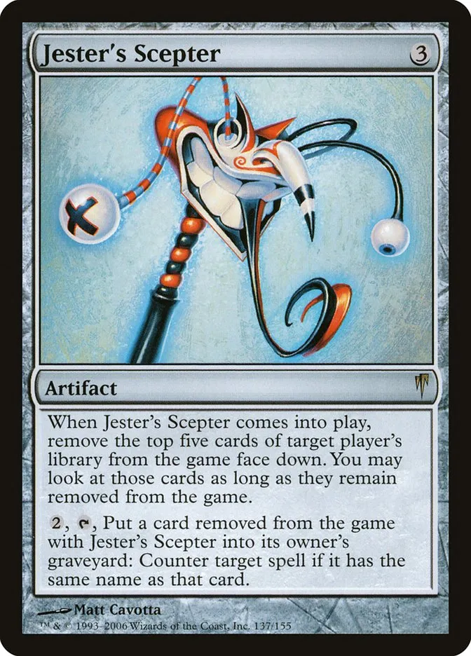 Jester's Scepter Front Face