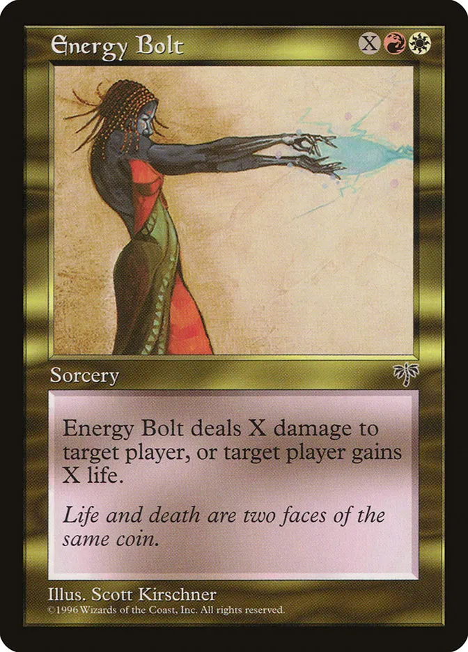 Energy Bolt Front Face