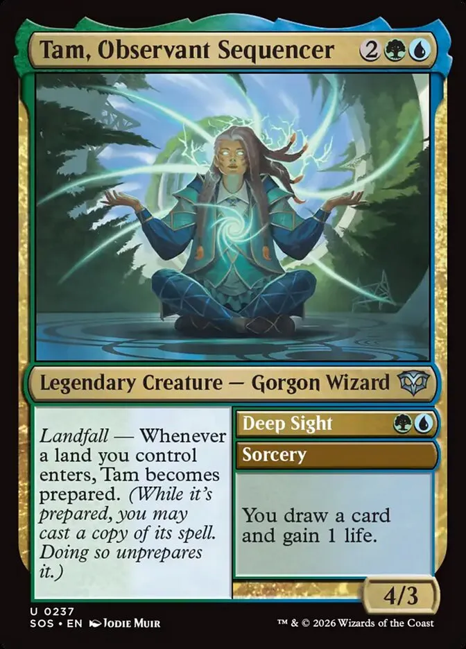 Tam, Observant Sequencer // Deep Sight Front Face