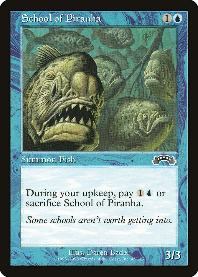 School of Piranha Front Face