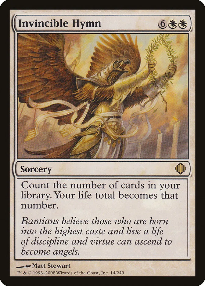 Invincible Hymn Front Face