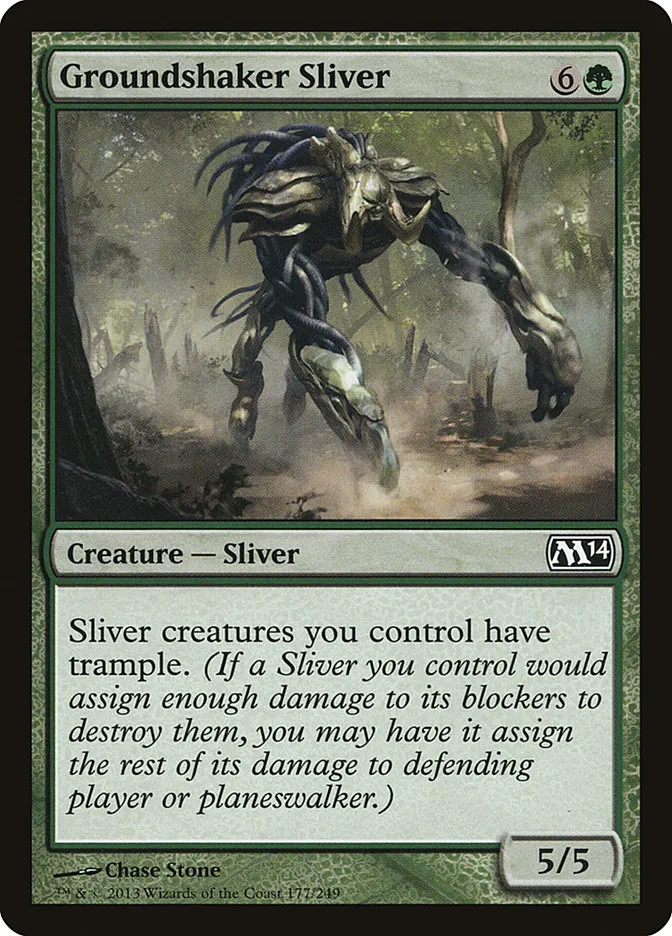 Groundshaker Sliver Front Face