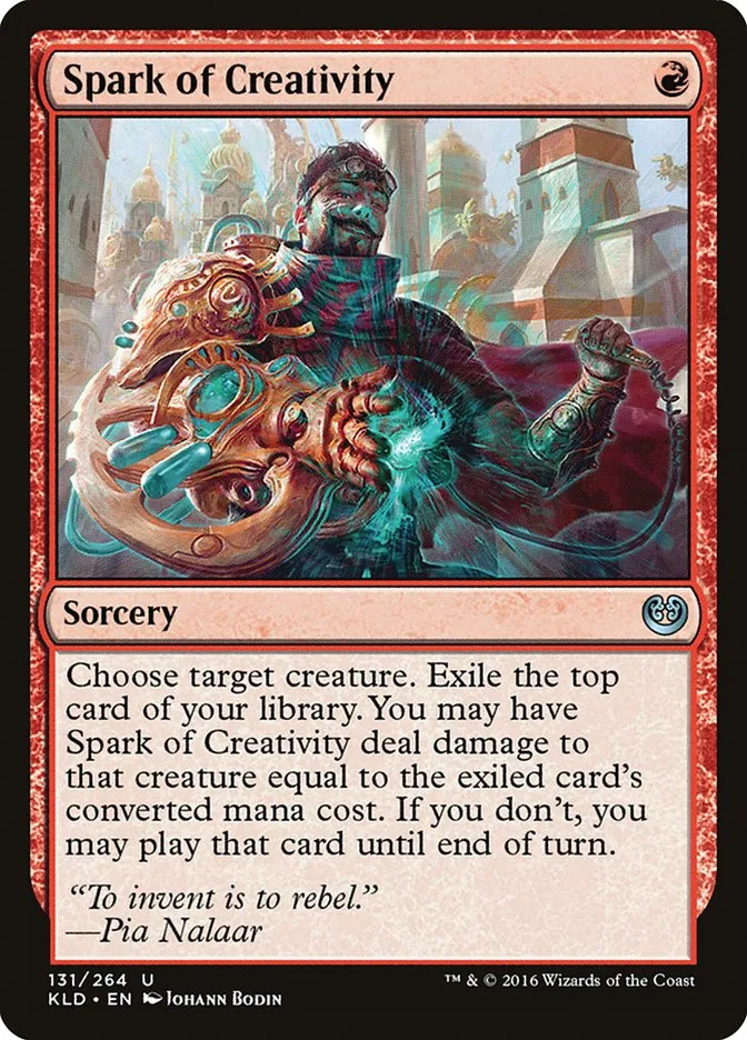 Spark of Creativity Front Face