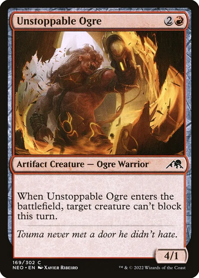 Unstoppable Ogre Front Face