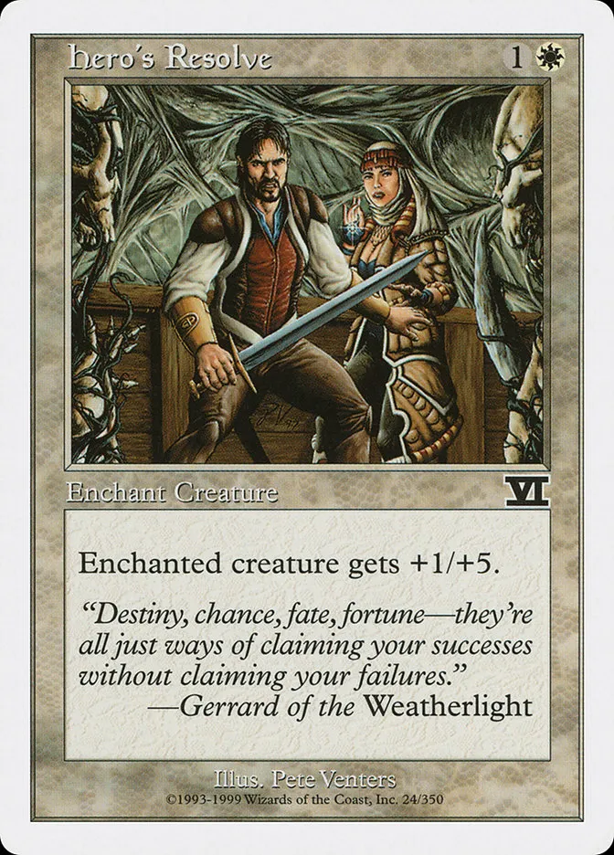 Hero's Resolve Front Face