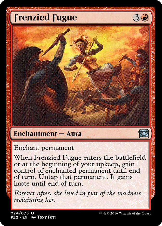 Frenzied Fugue Front Face