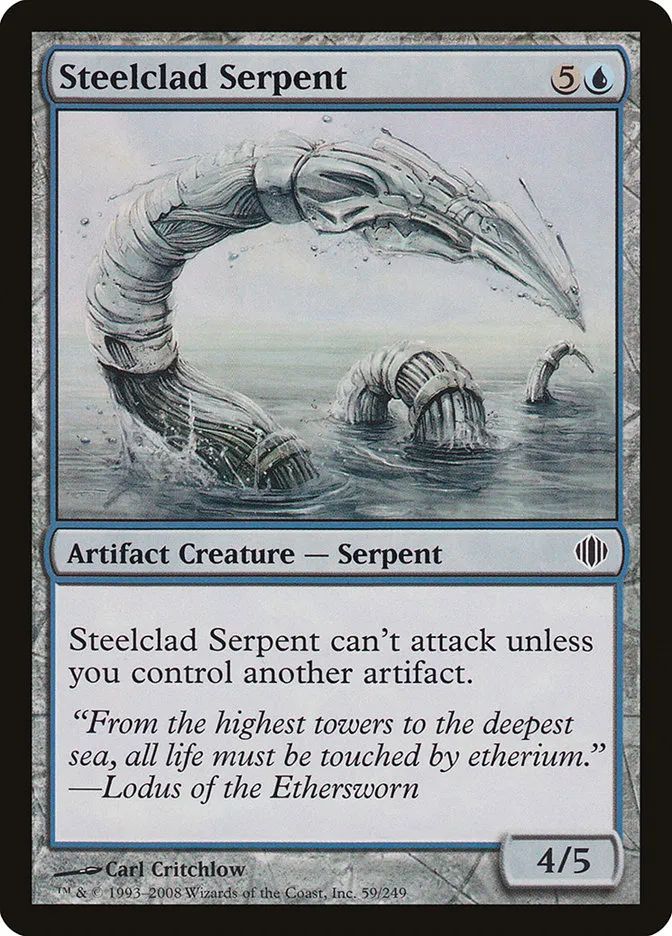 Steelclad Serpent Front Face