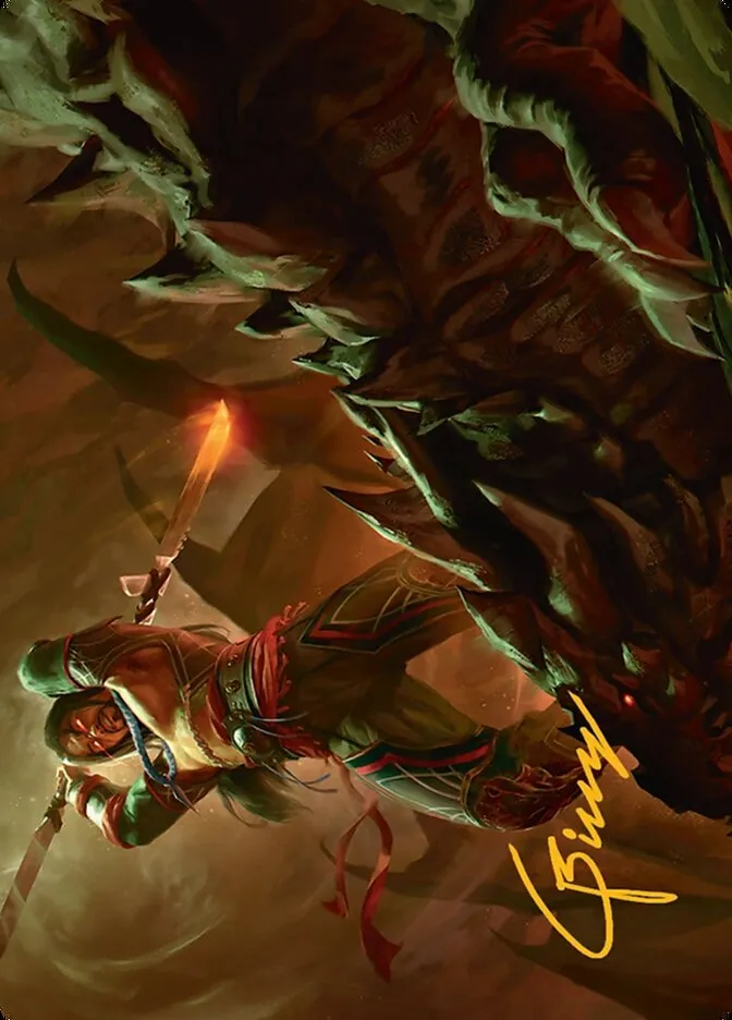 Sarkhan's Resolve // Sarkhan's Resolve Front Face