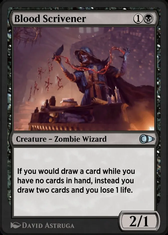 Blood Scrivener Front Face