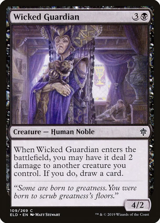 Wicked Guardian Front Face