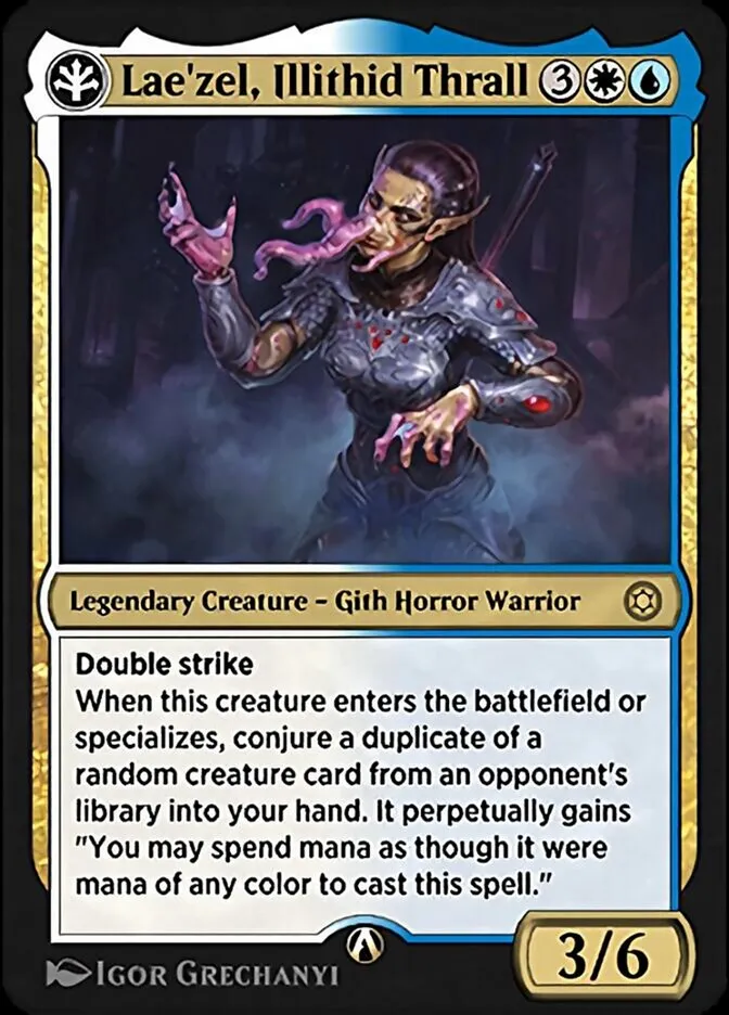 Lae'zel, Illithid Thrall Front Face