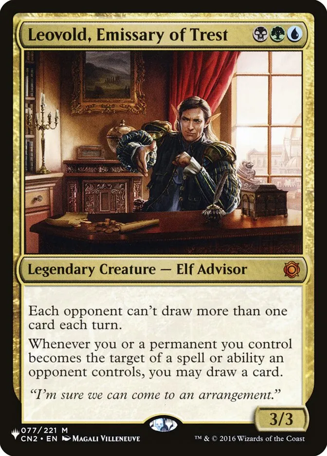 Leovold, Emissary of Trest Front Face