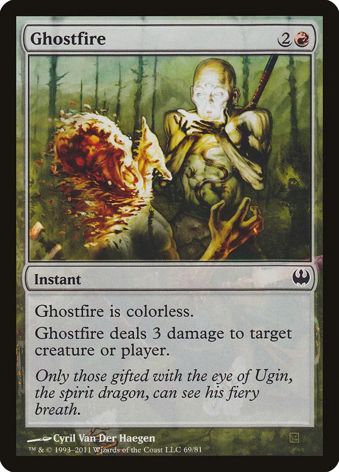 Ghostfire Front Face