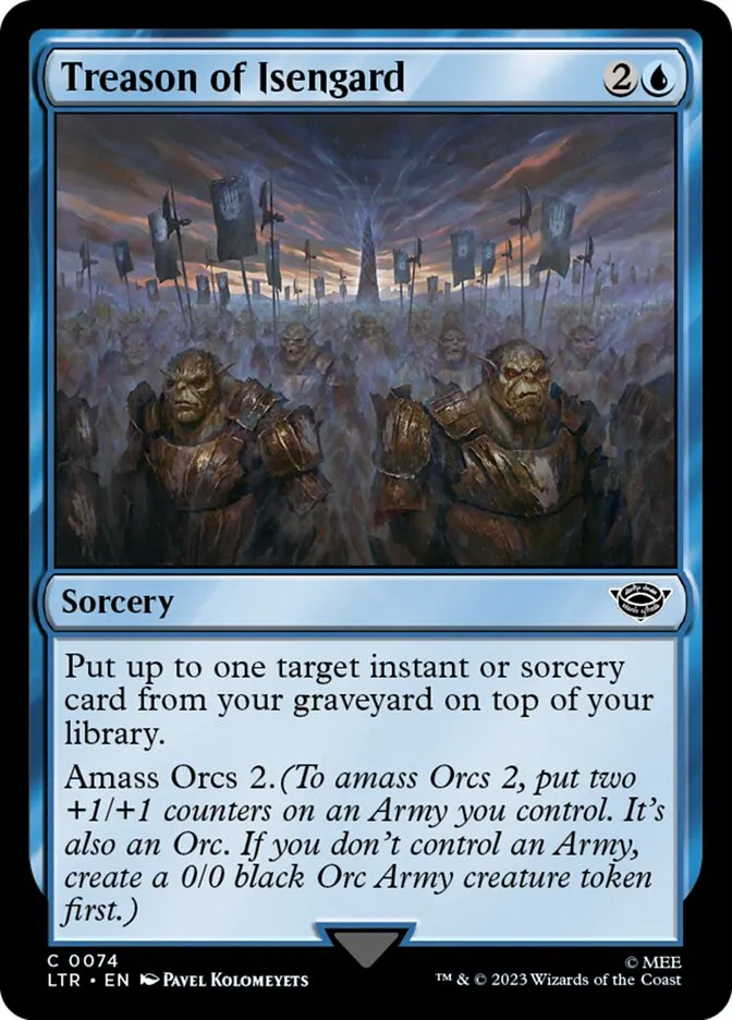 Treason of Isengard Front Face