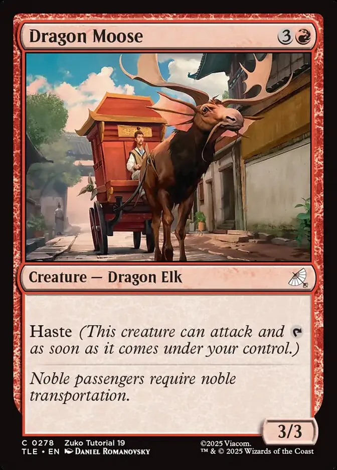 Dragon Moose Front Face
