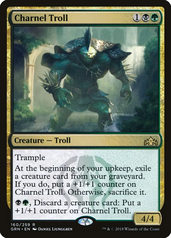 Charnel Troll Front Face