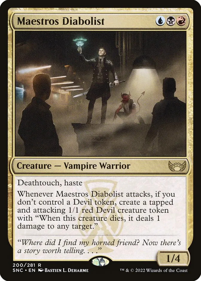 Maestros Diabolist Front Face