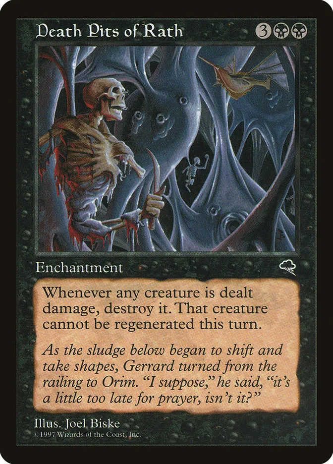 Death Pits of Rath Front Face