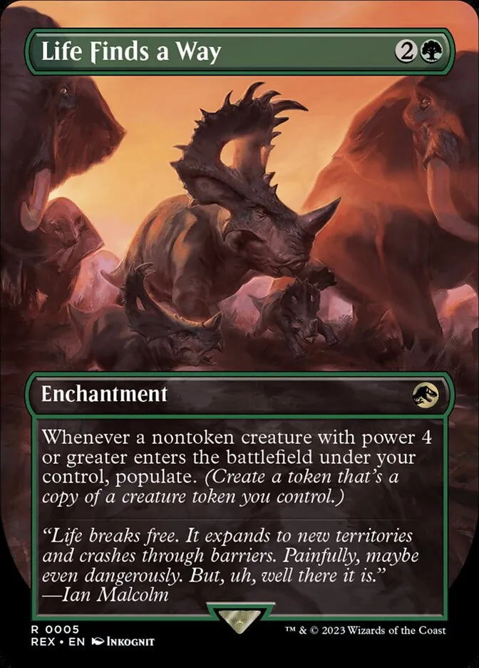 Life Finds a Way Front Face