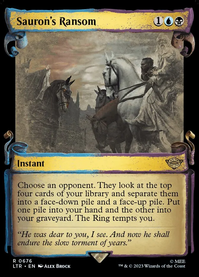 Sauron's Ransom Front Face