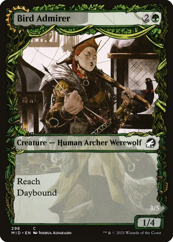 Bird Admirer // Wing Shredder Front Face