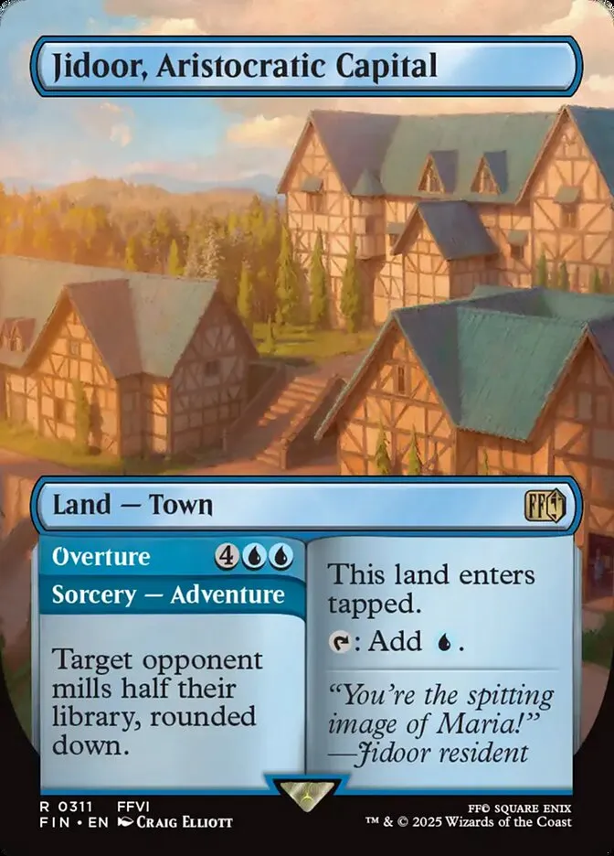 Jidoor, Aristocratic Capital // Overture Front Face