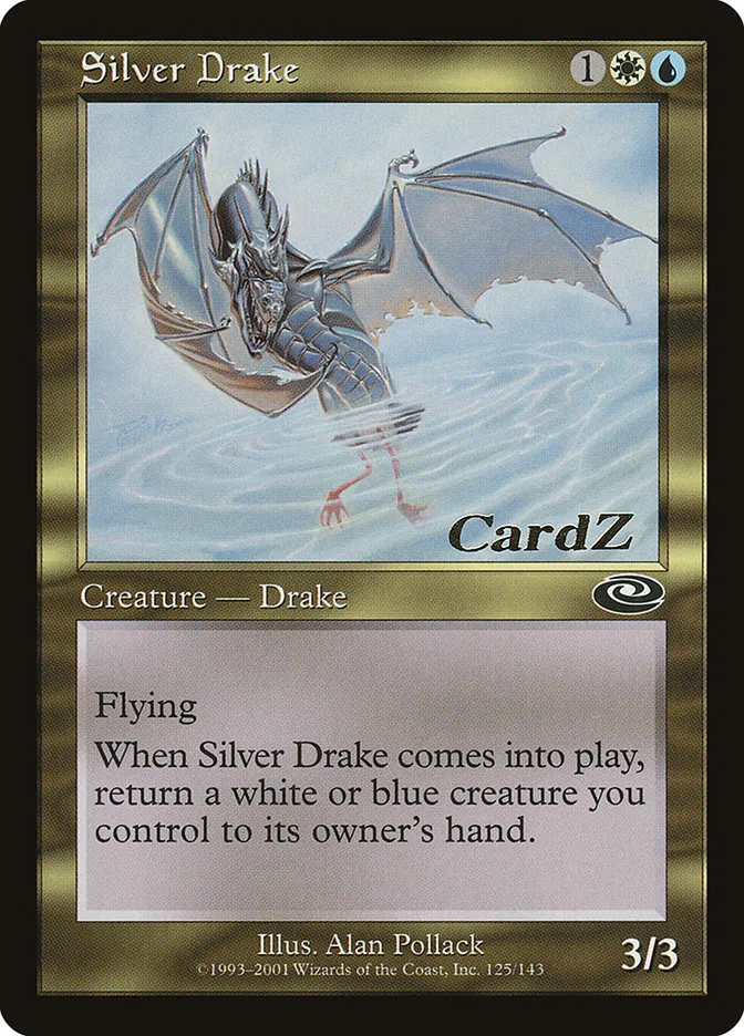 Silver Drake Front Face
