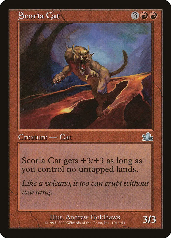 Scoria Cat Front Face