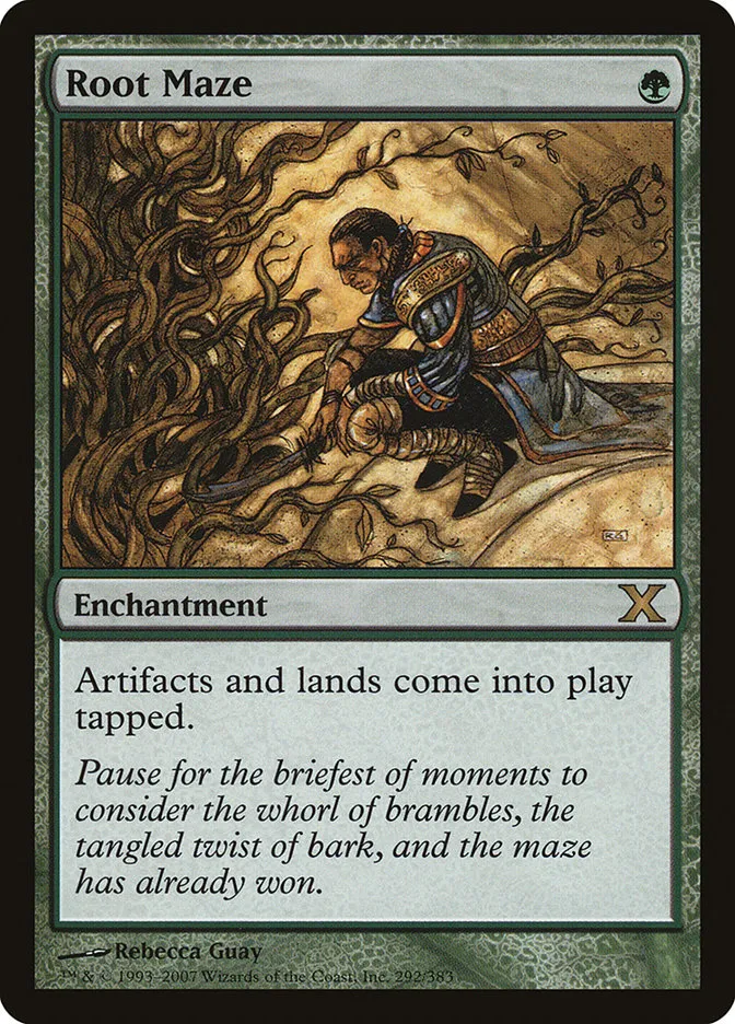 Root Maze Front Face