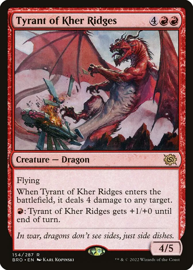 Tyrant of Kher Ridges Front Face