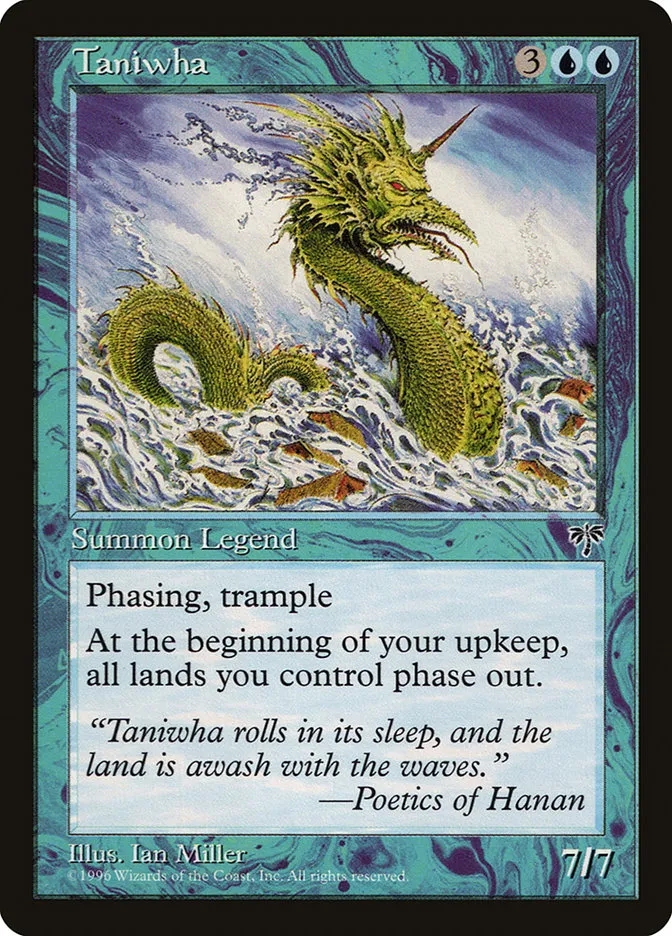 Taniwha Front Face