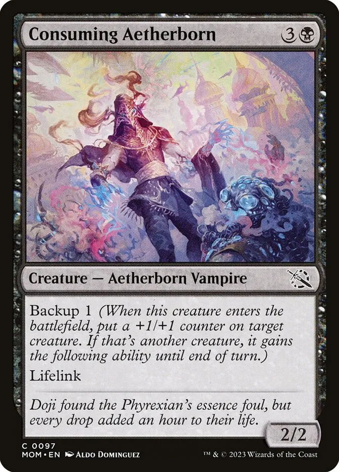 Consuming Aetherborn Front Face