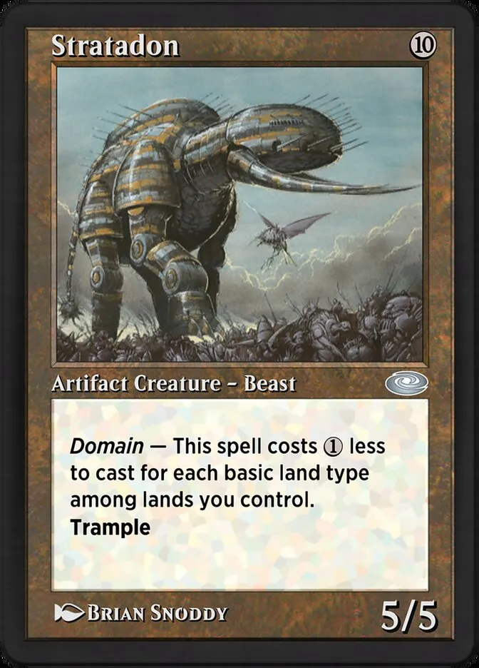 Stratadon Front Face