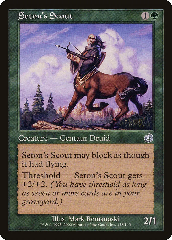 Seton's Scout Front Face