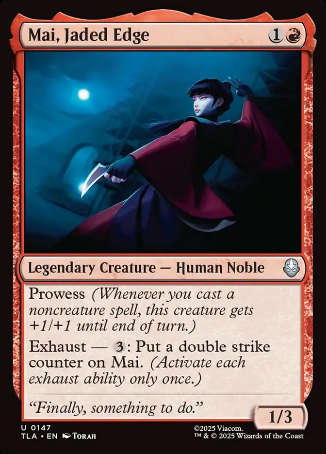 Mai, Jaded Edge Front Face