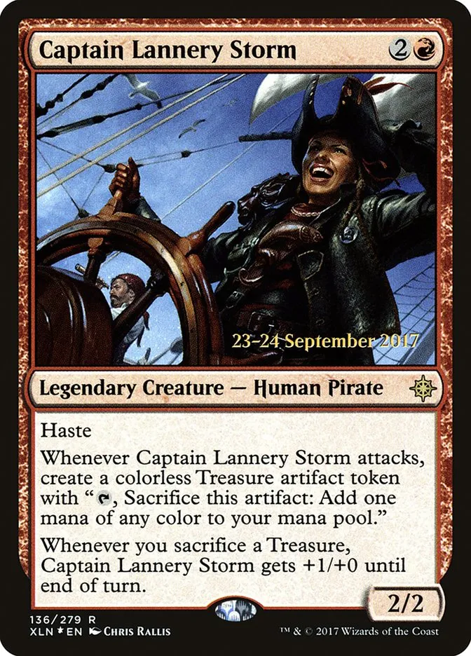 Captain Lannery Storm Front Face