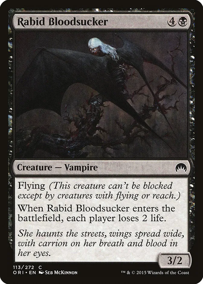 Rabid Bloodsucker Front Face