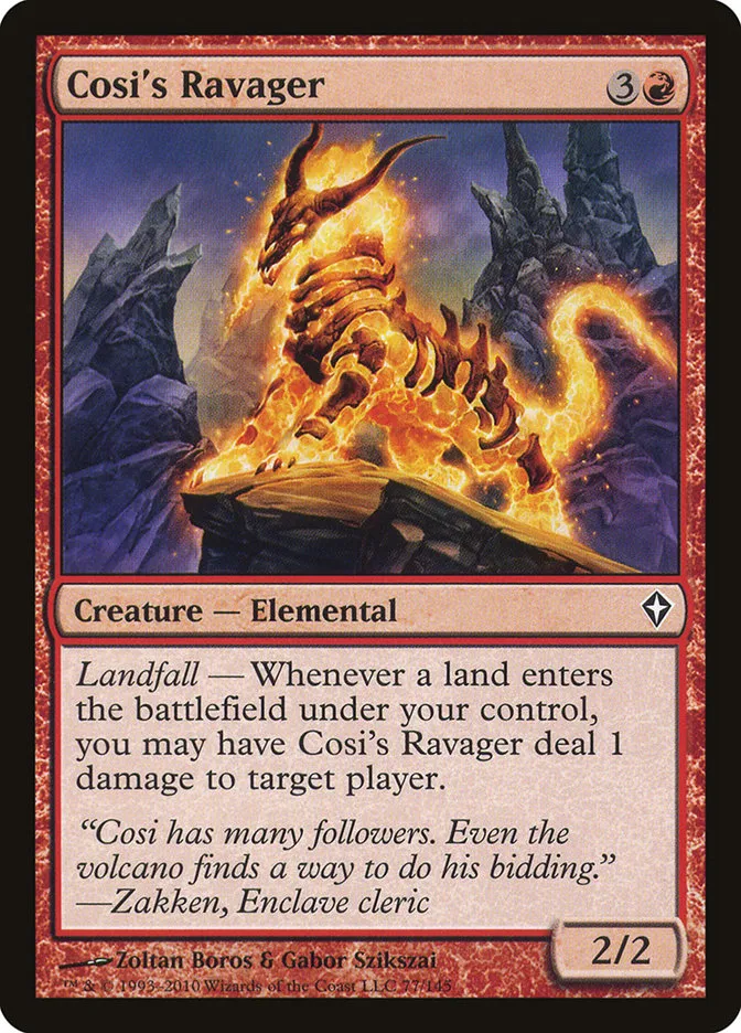 Cosi's Ravager Front Face