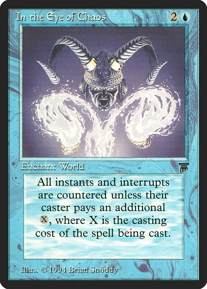 In the Eye of Chaos Front Face