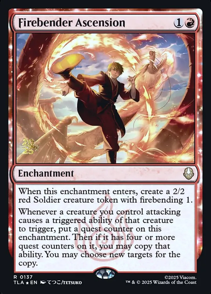 Firebender Ascension Front Face