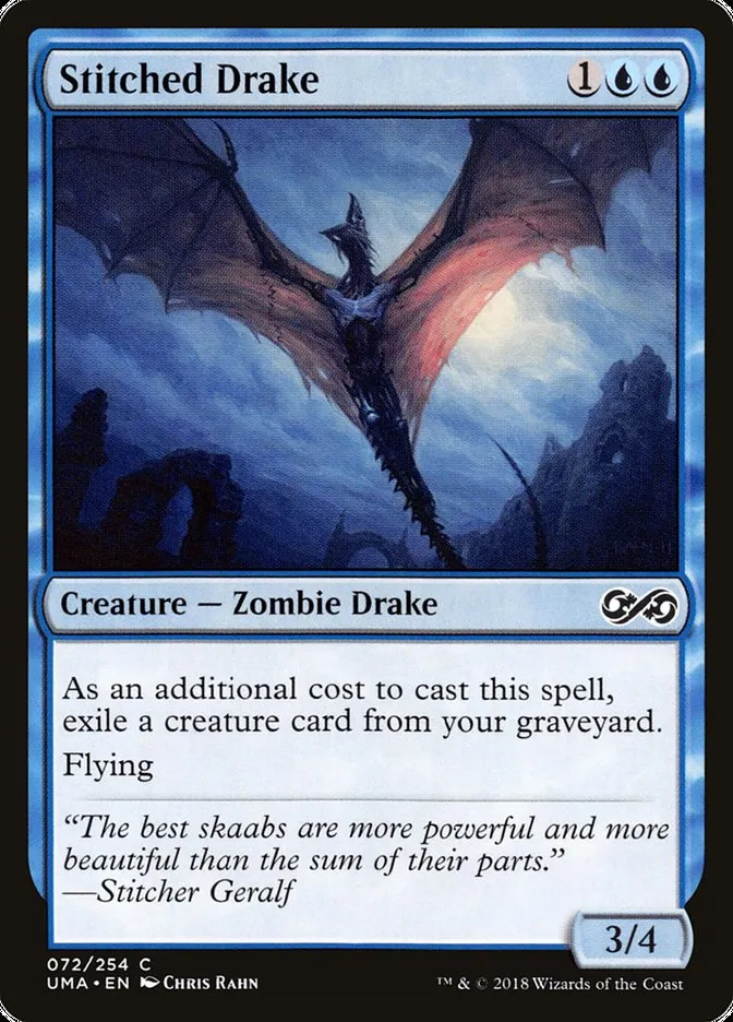 Stitched Drake Front Face