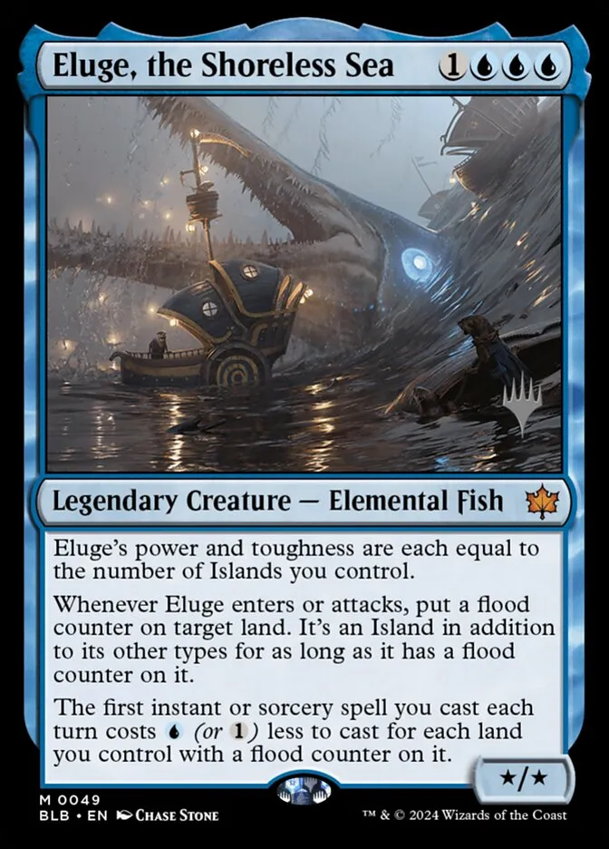 Eluge, the Shoreless Sea Front Face