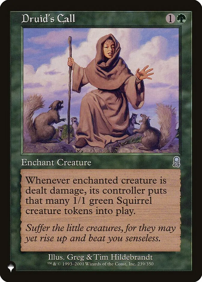 Druid's Call Front Face