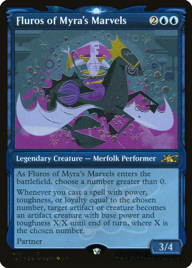 Fluros of Myra's Marvels Front Face