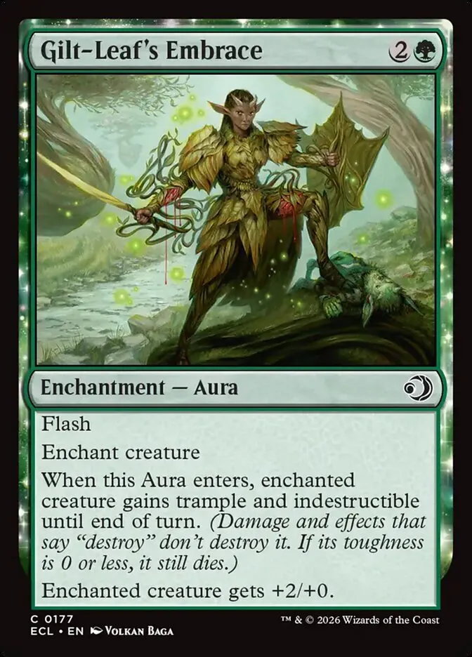 Gilt-Leaf's Embrace Front Face