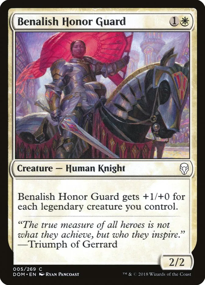 Benalish Honor Guard Front Face