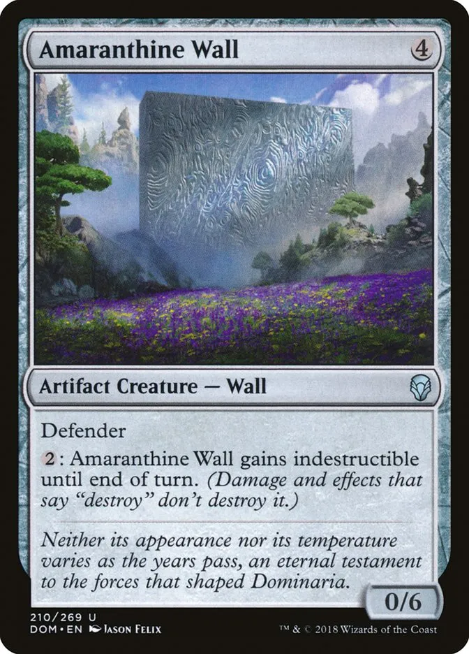 Amaranthine Wall Front Face