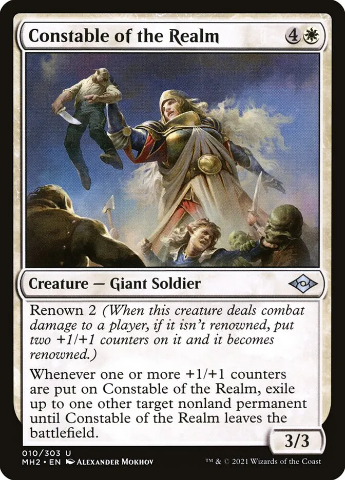 Constable of the Realm Front Face